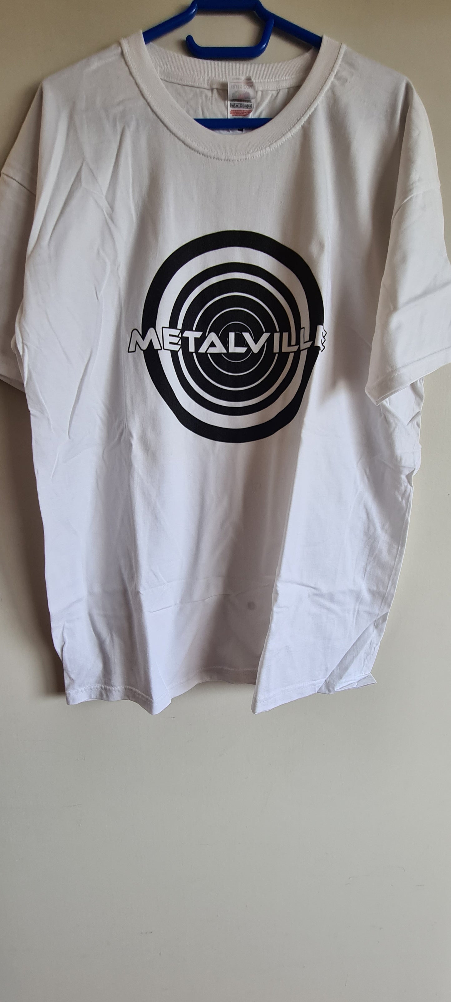 Metalville Logo Shirt weiß