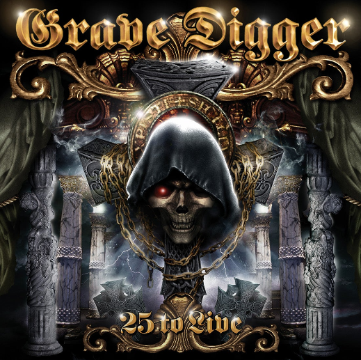 Grave Digger - 25 To Live (Ltd. 4LP Box Set/Crystal Clear+Poster)