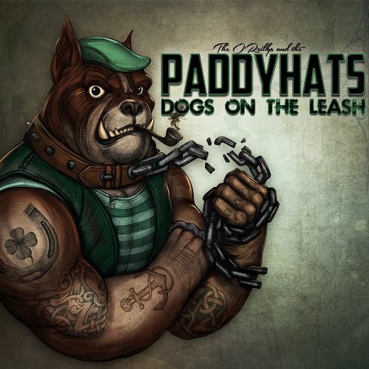 The O'Reillys And The Paddyhats - Dogs On The Leash (Ltd. LP/Orange Black Marbled)