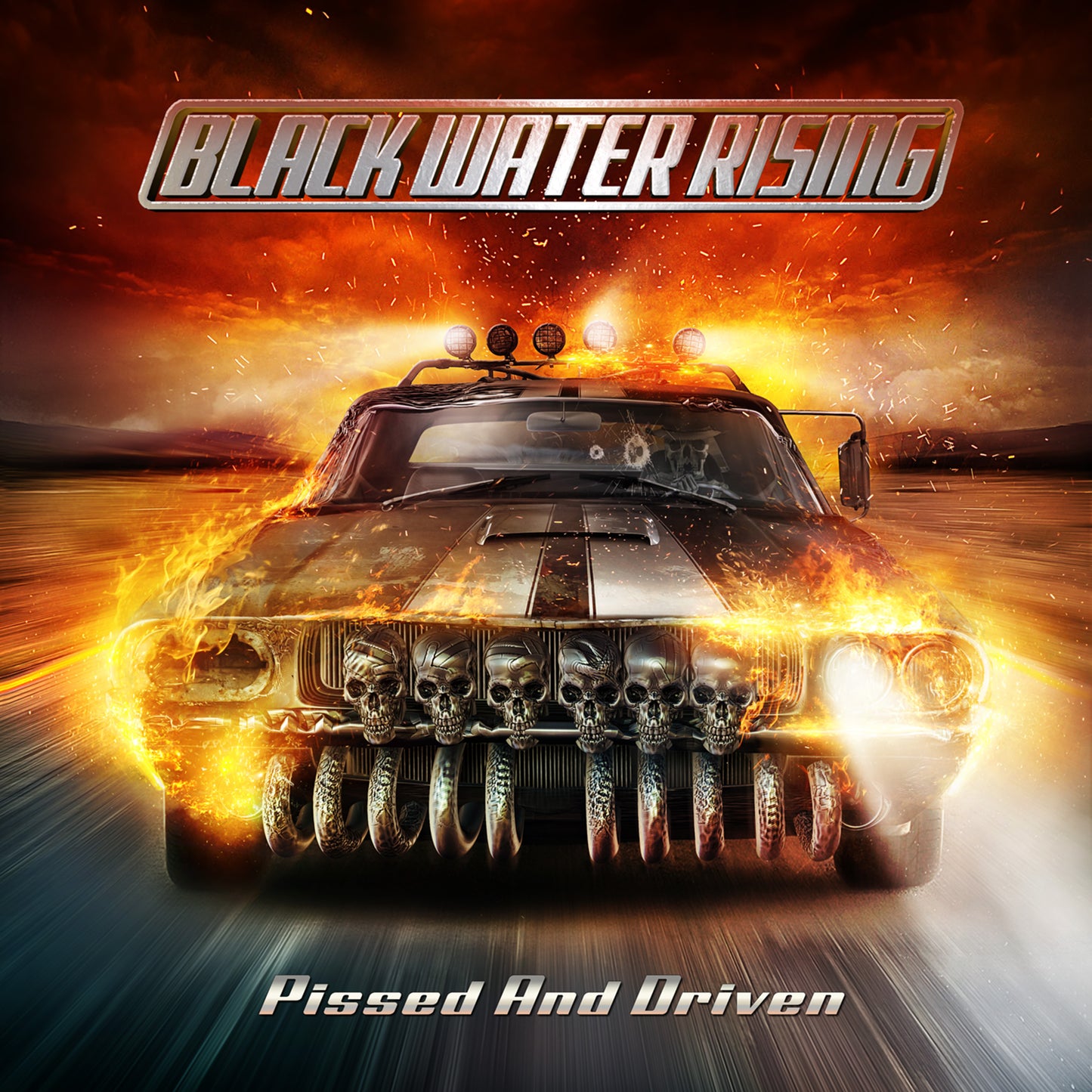 Black Water Rising - Pissed And Driven CD digipak