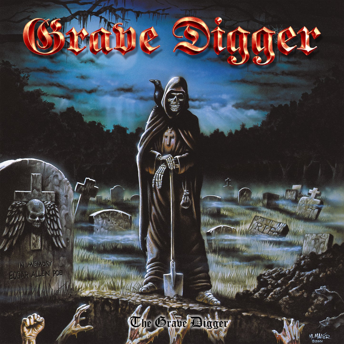 Grave Digger - The Grave Digger (Ltd. Blue/Black Splatterd LP)