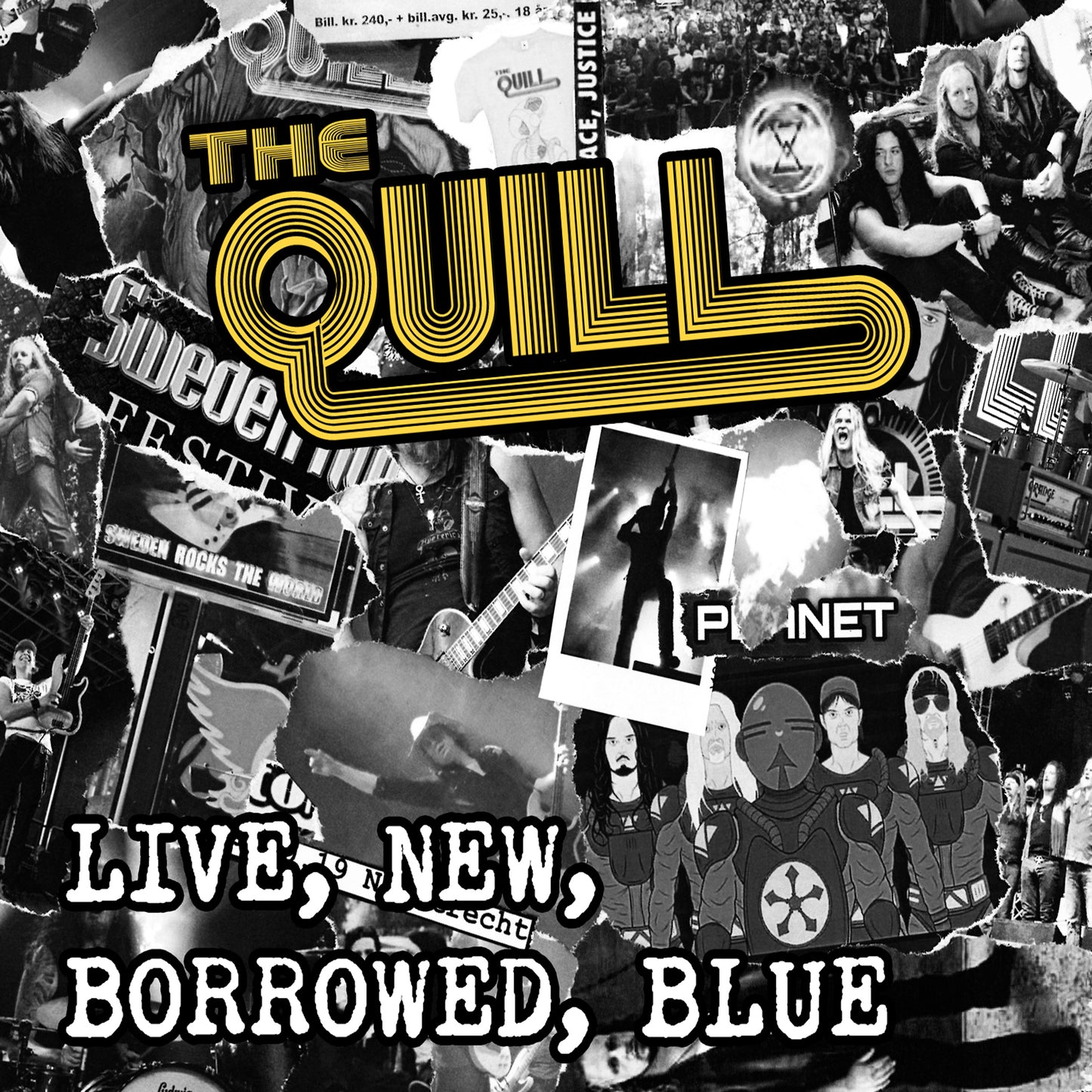 The Quill - Live, New, Borrowed, Blue (Ltd. LP/Splatter Vinyl)
