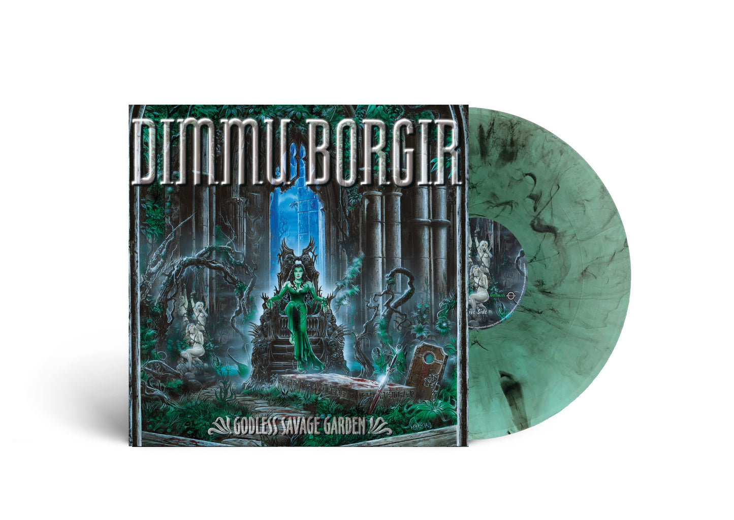 Dimmu Borgir - Godless Savage Garden (Coke Bottle Green transp + Black Marbled) (05.09.2025)