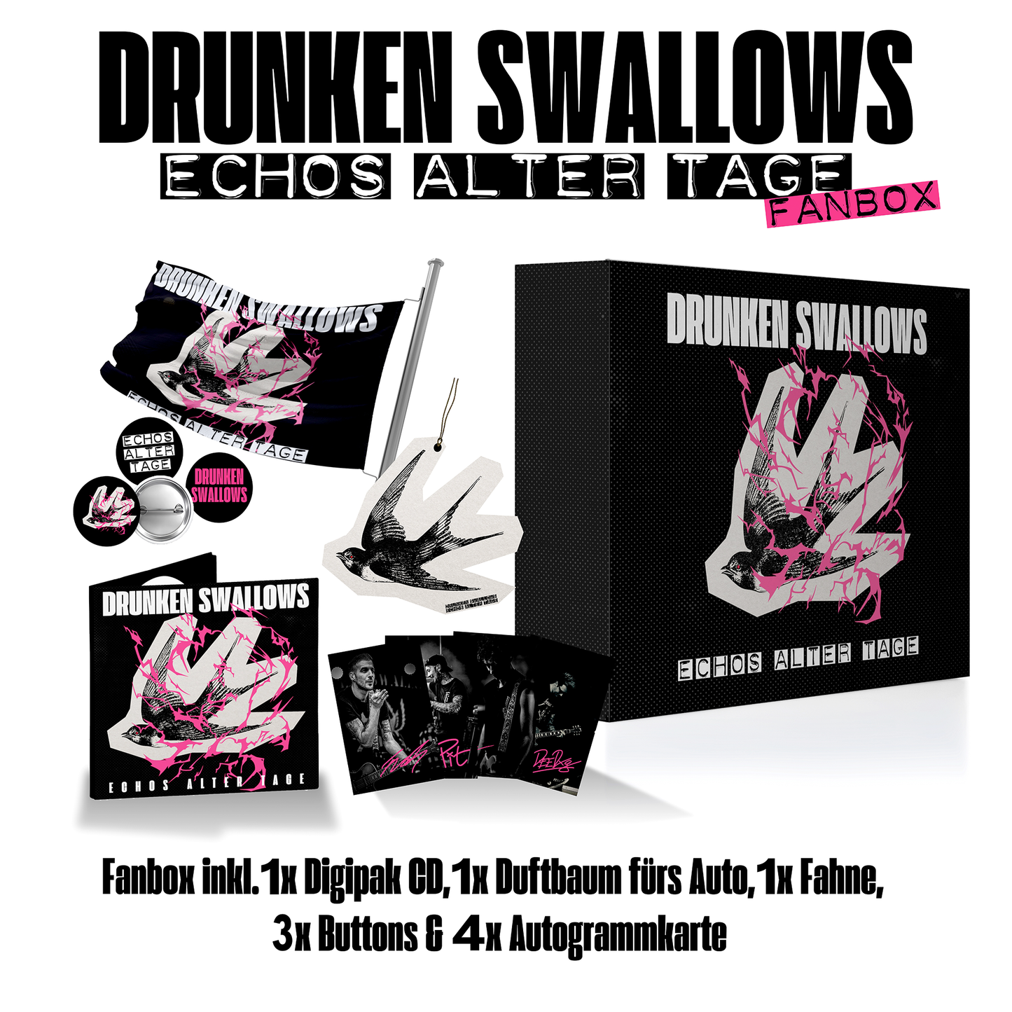 Drunken Swallows - Echos Alter Tage (Fanobx, limited to 500)(17.04.2026)
