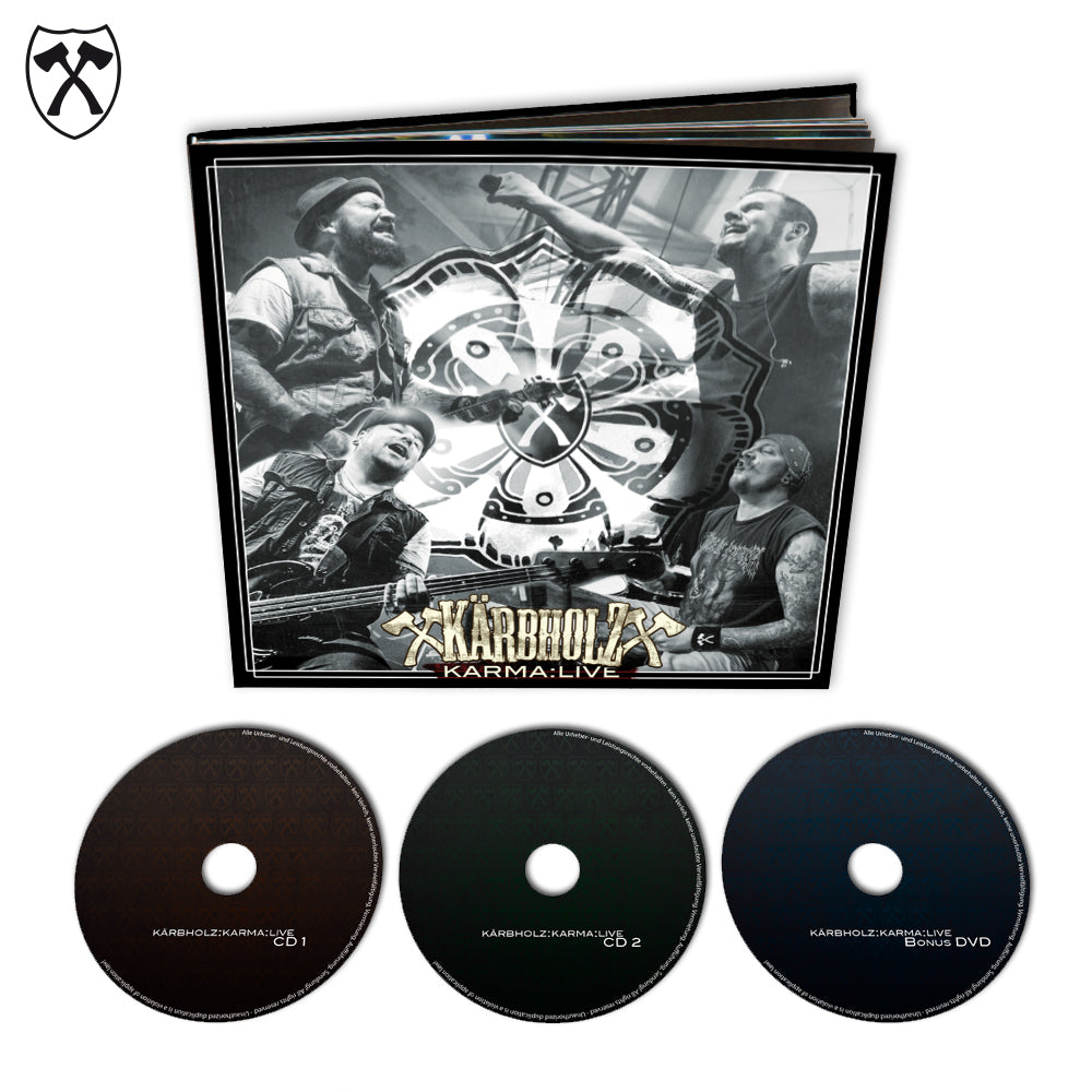 Kärbholz - Karma Live (Ltd. Earbook Edition/2CD+DVD)