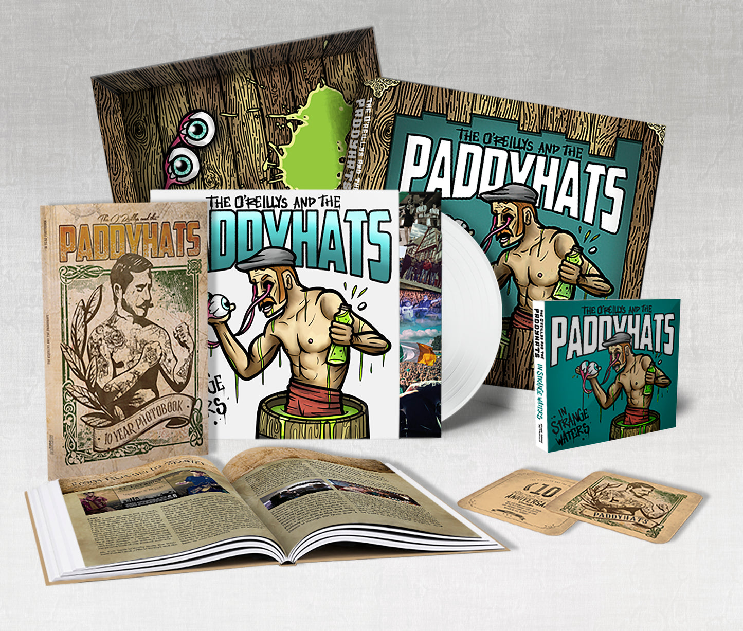 The O'Reillys And The Paddyhats - In Strange Waters (Ltd. Fanbox LP+CD/Blu-ray+Book)