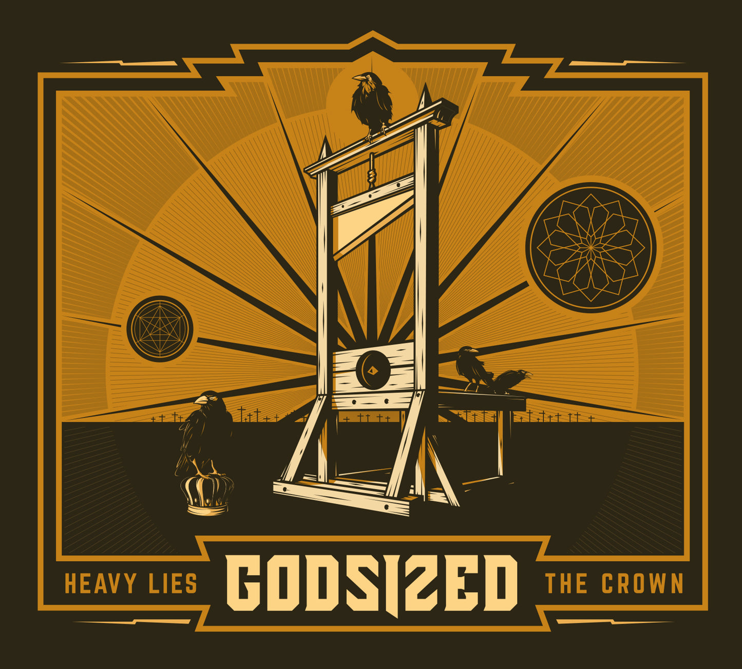 Godsized - Heavy Lies The Crown CD digipak