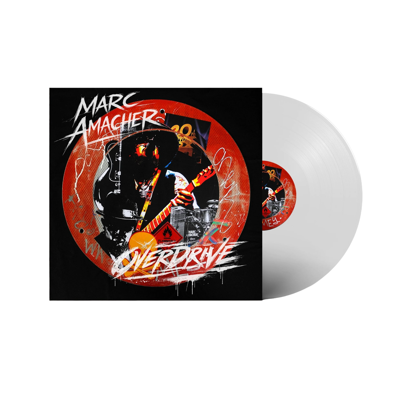Marc Amacher - Overdrive (white LP) (07.08.2026) (limited to 500)