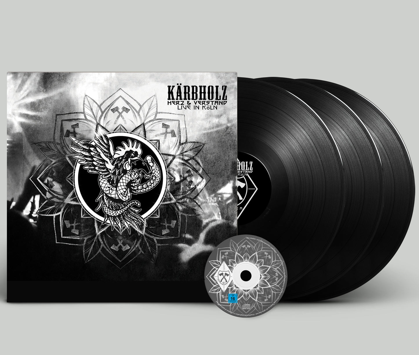 Kärbholz - Herz & Verstand - Herz & Verstand - Live in Köln (Ltd. 3LP+DVD)