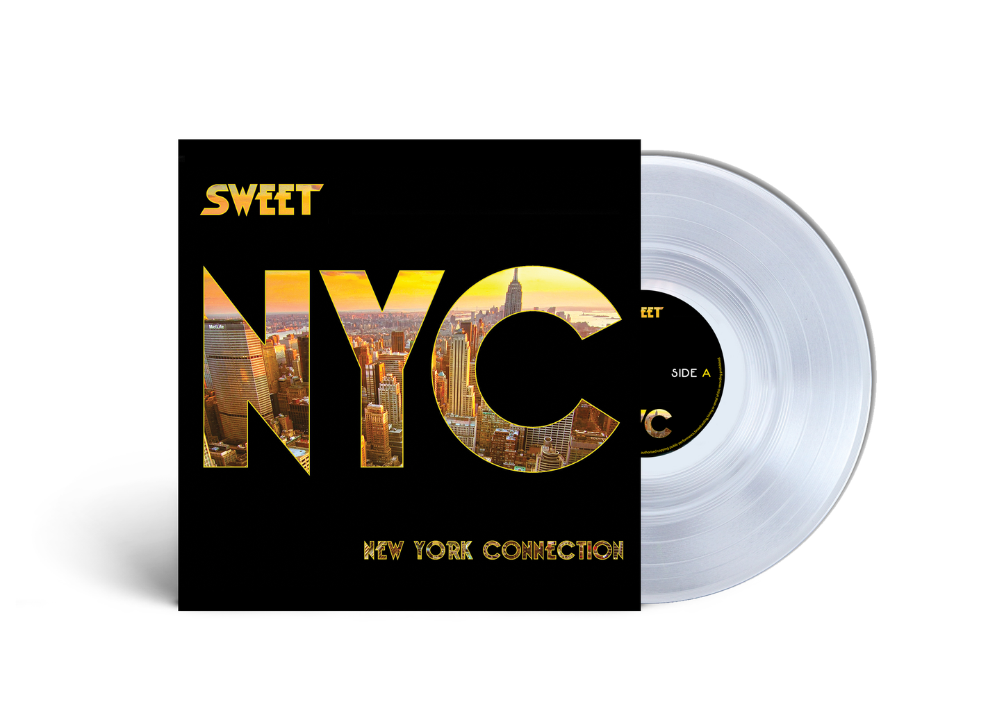 Sweet - New York Connection crystal clear vinyl (06.06.2025)