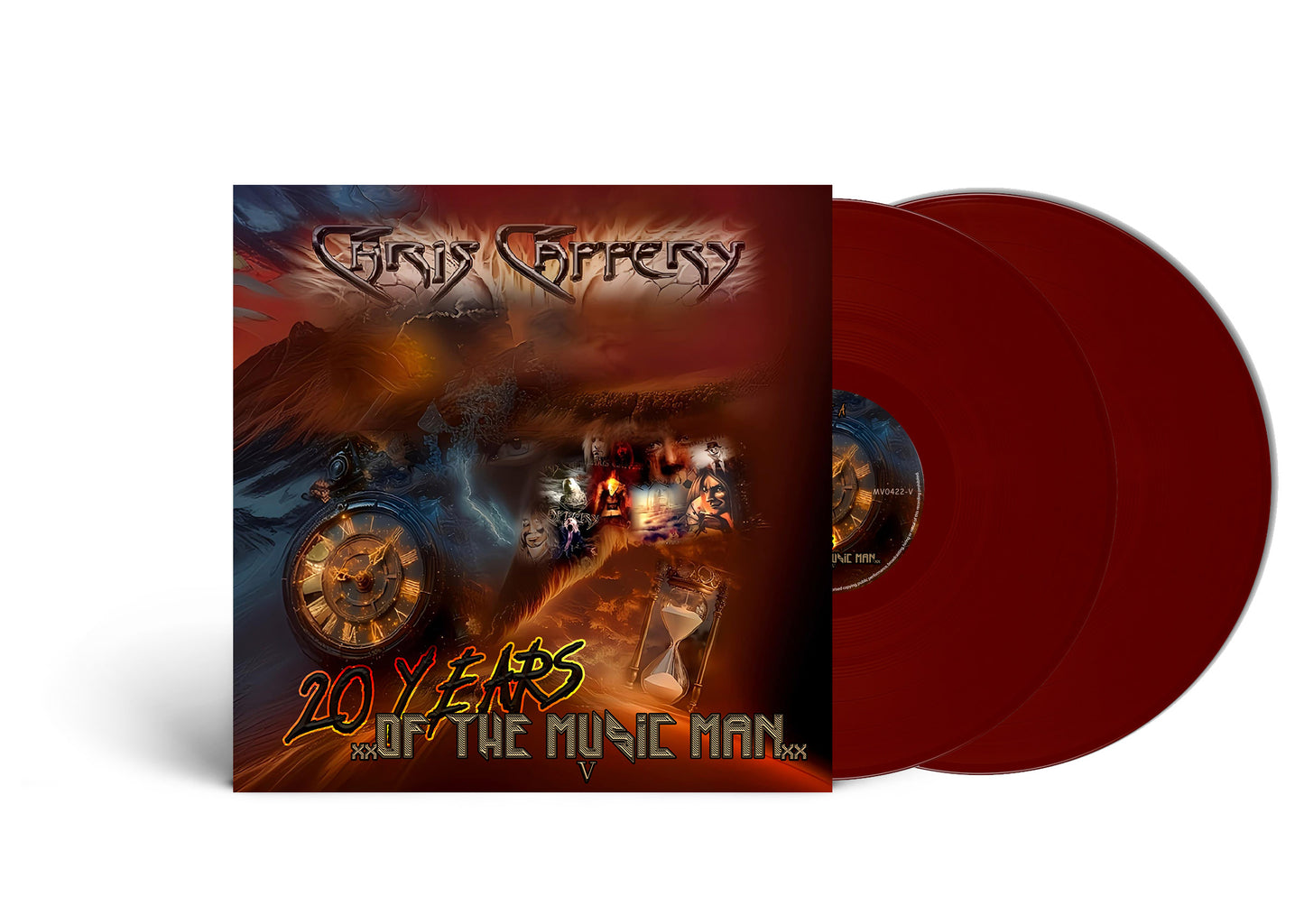 Chris Caffery - 20 Years Of The Music Man 2 Ox Blood vinyl gatefold (13.06.2025)