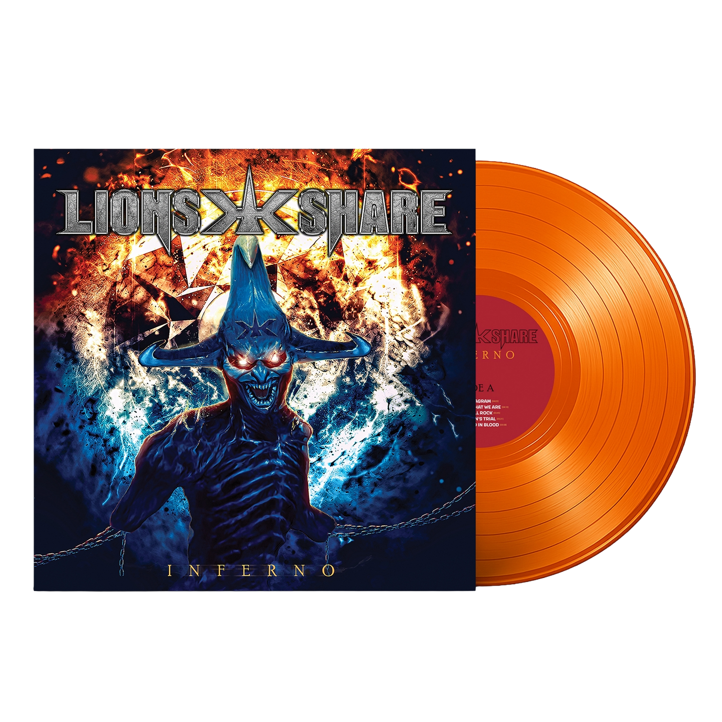 Lion's Share - Inferno (orange LP) (27.03.2026) (limited to 250)