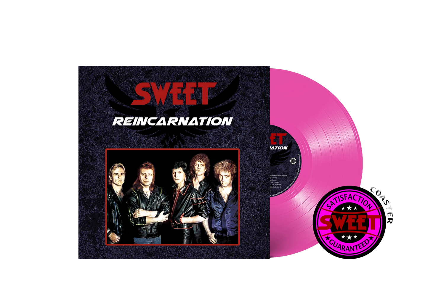 Sweet - Reincarnation (pink LP) (10.04.2026) (limited to 600)