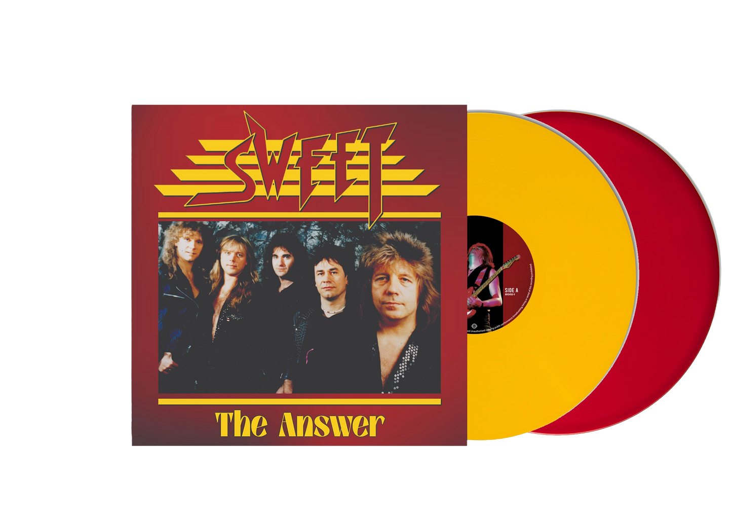 Sweet - The Answer (red and yellow LP) (10.07.2026) (limitded to 1000)