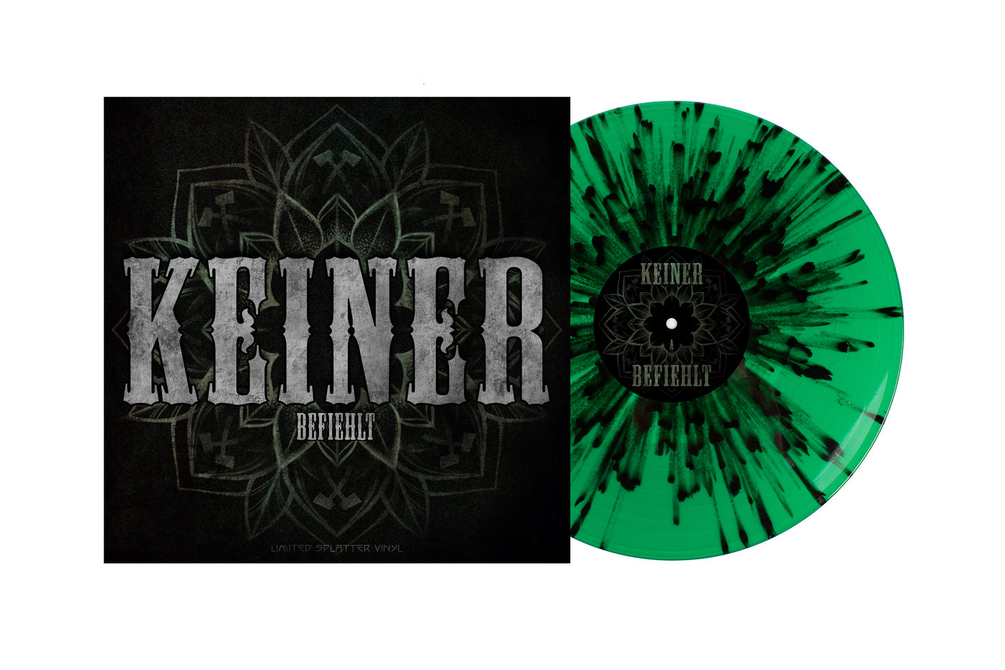 Kärbholz - Keiner Befiehlt (Ltd. Splattered 7''/ Green+Black)
