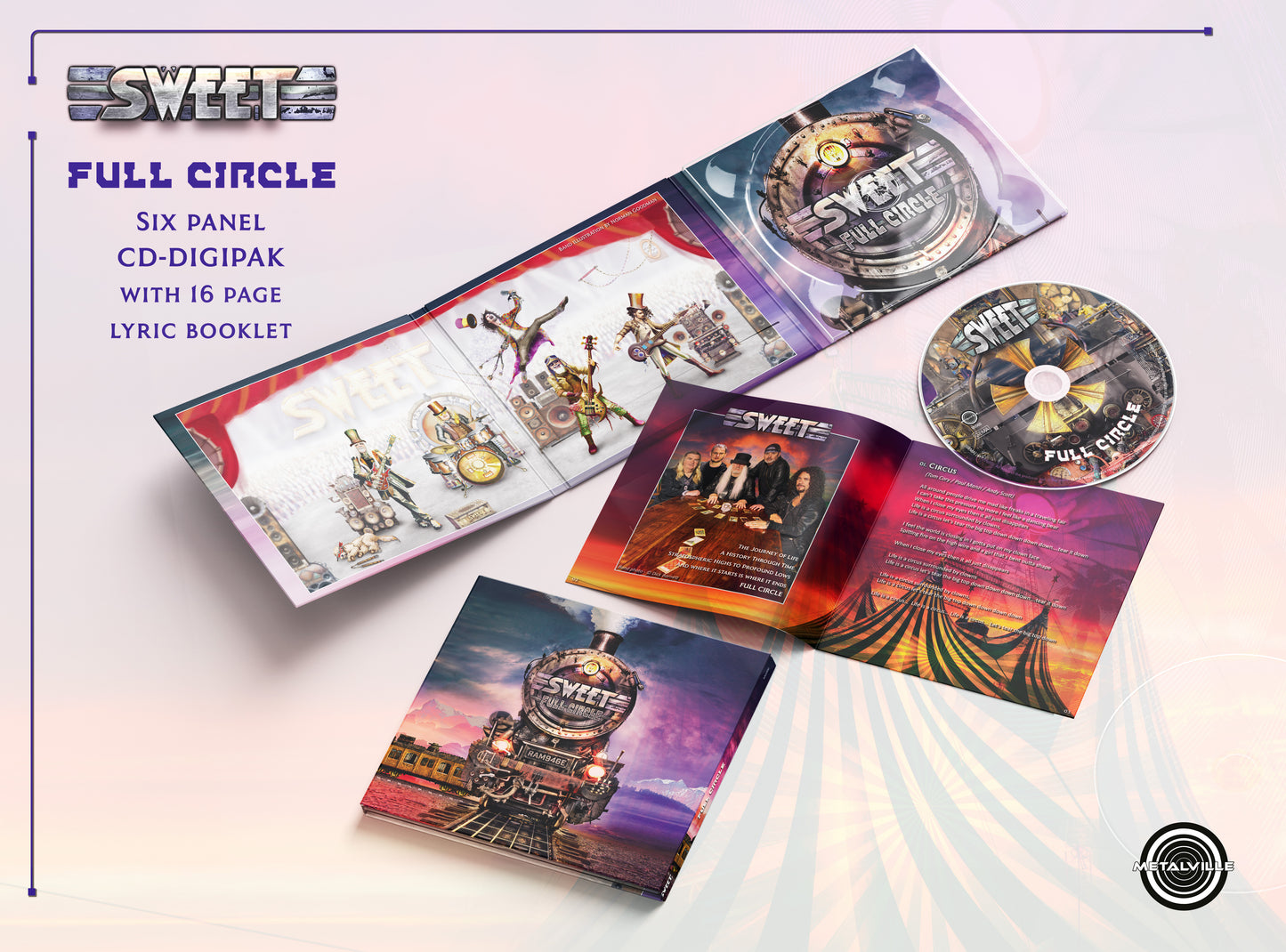 The Sweet - Full Circle CD Digipack