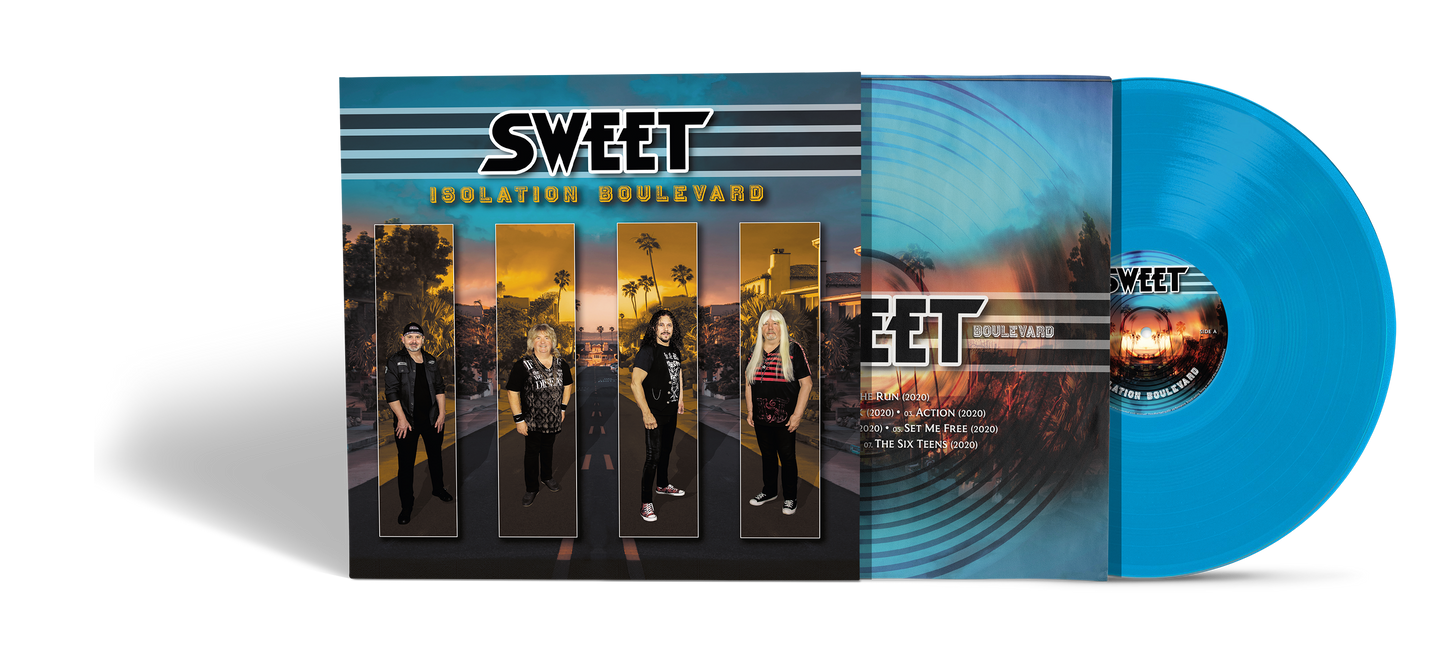 Sweet - Isolation Boulevard sky blue vinyl (28.03.2025)