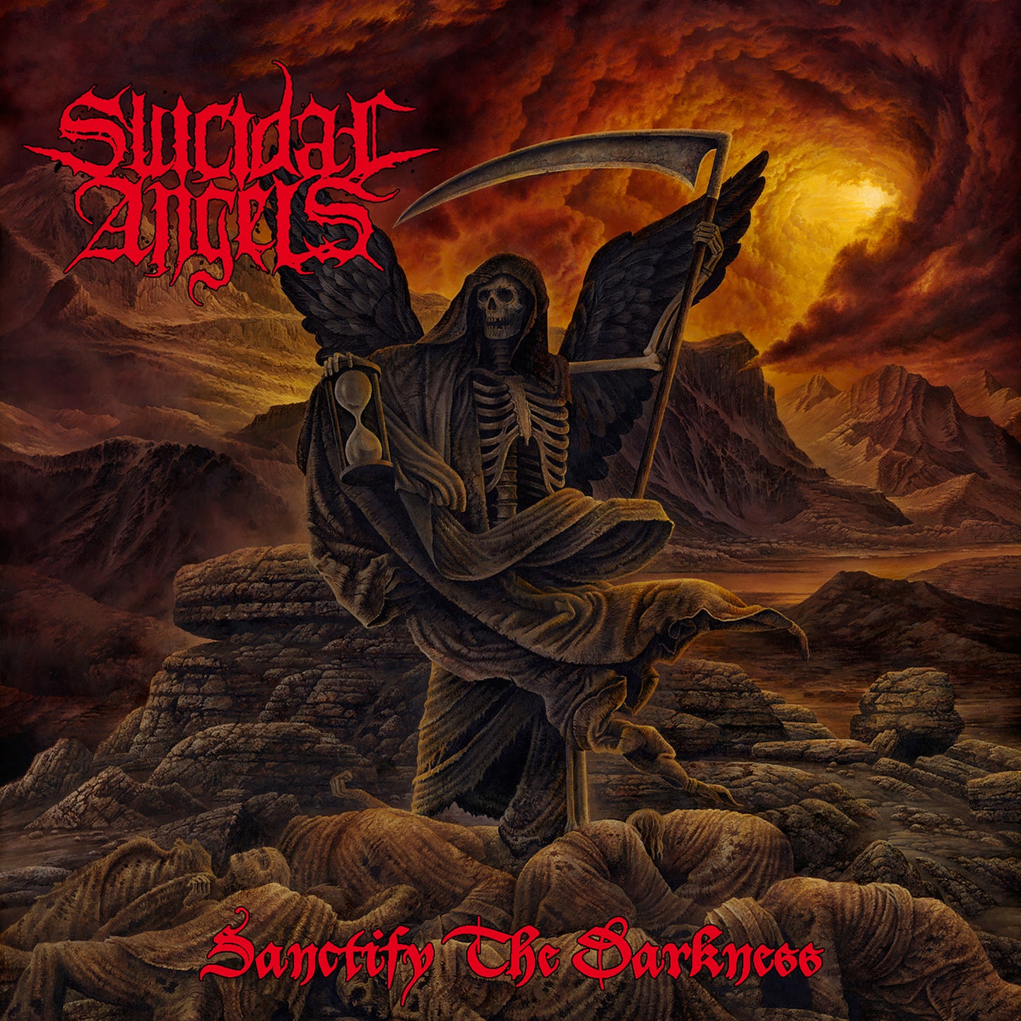 Suicidal Angels - Sanctify The Darkness CD digipak
