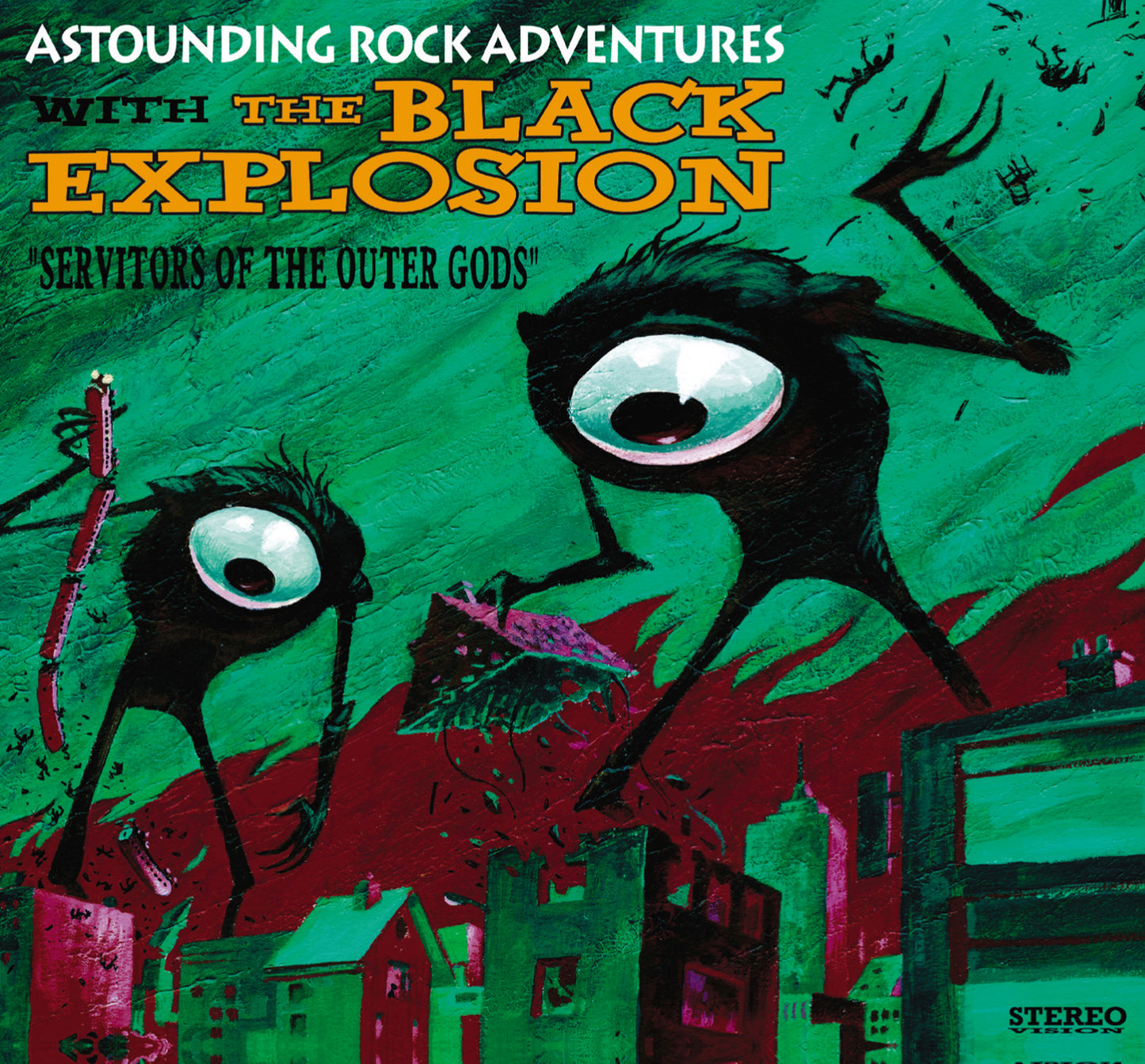 The Black Explosion - Servitors Of The Outer Gods CD digipak