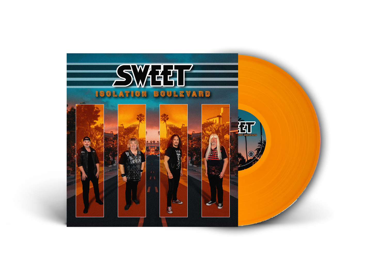Sweet - Isolation Boulevard orange transparent vinyl