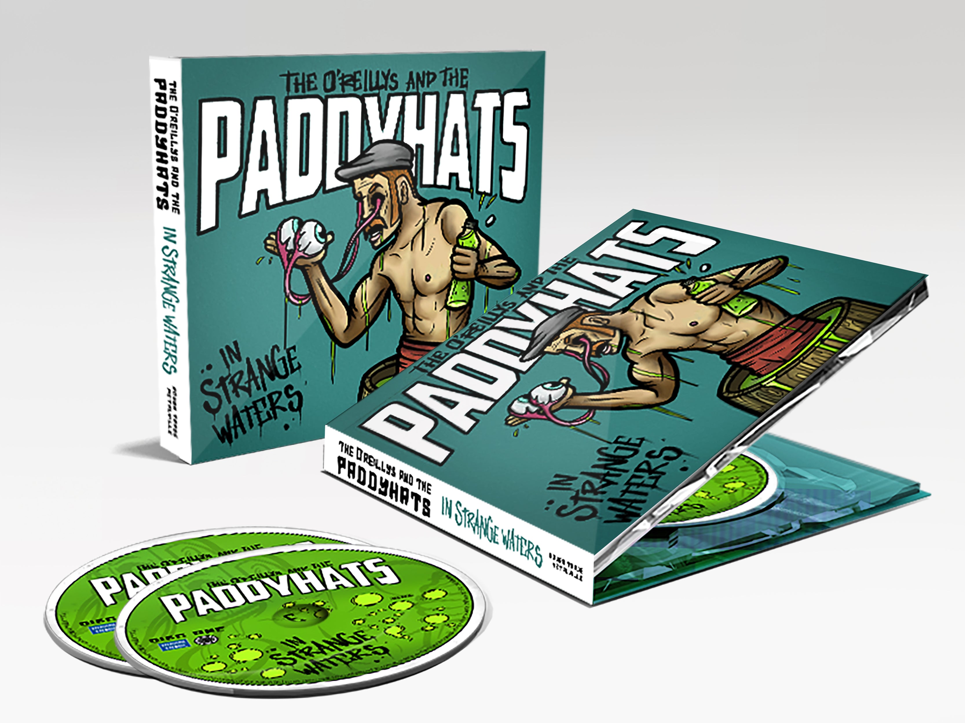 The O'Reillys And The Paddyhats - In Strange Waters (CD Digipak + Blu-ray)