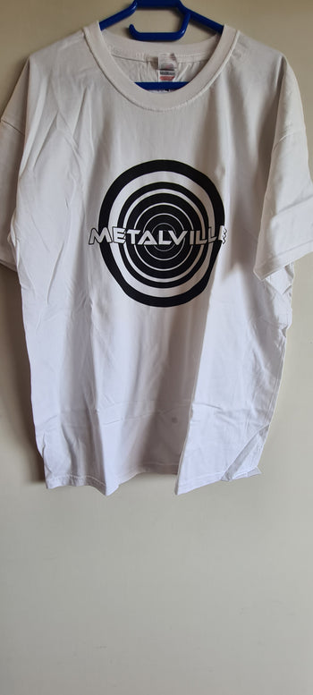 Metalville Logo Shirt weiß