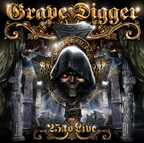 Grave Digger - 25 To Live (Ltd. 4LP Box Set/Crystal Clear+Poster)