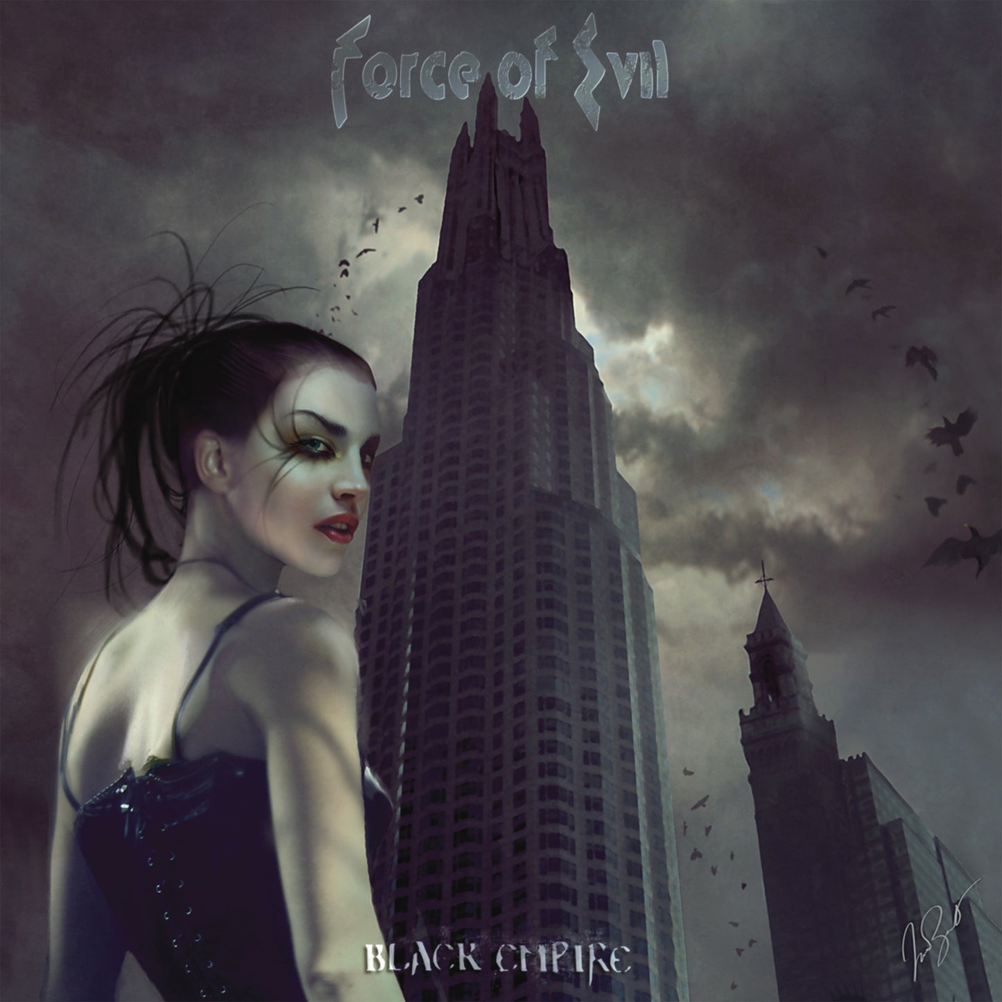 Force Of Evil - Black Empire CD Jewelcase