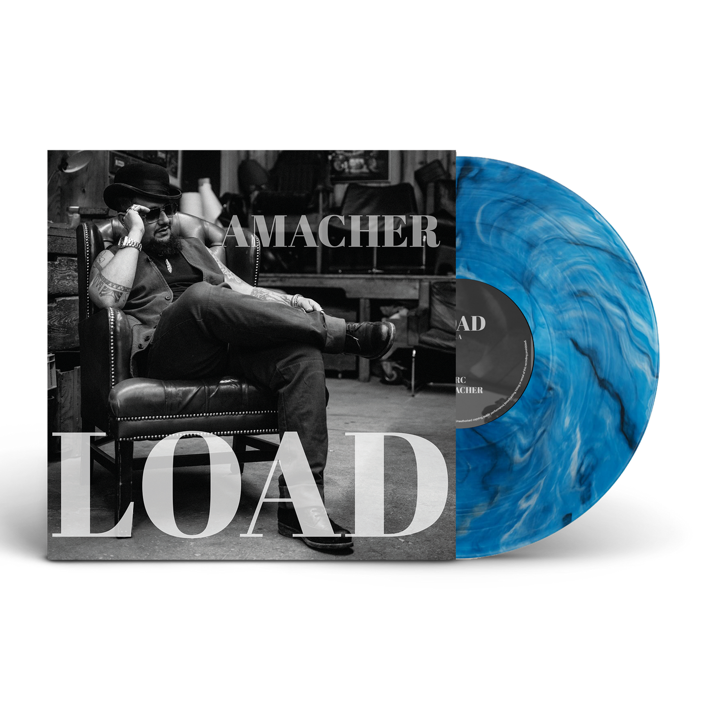 Marc Amacher - Load (transparent, blue, white, black marbled LP) (20.02.2026) (limited to 300)