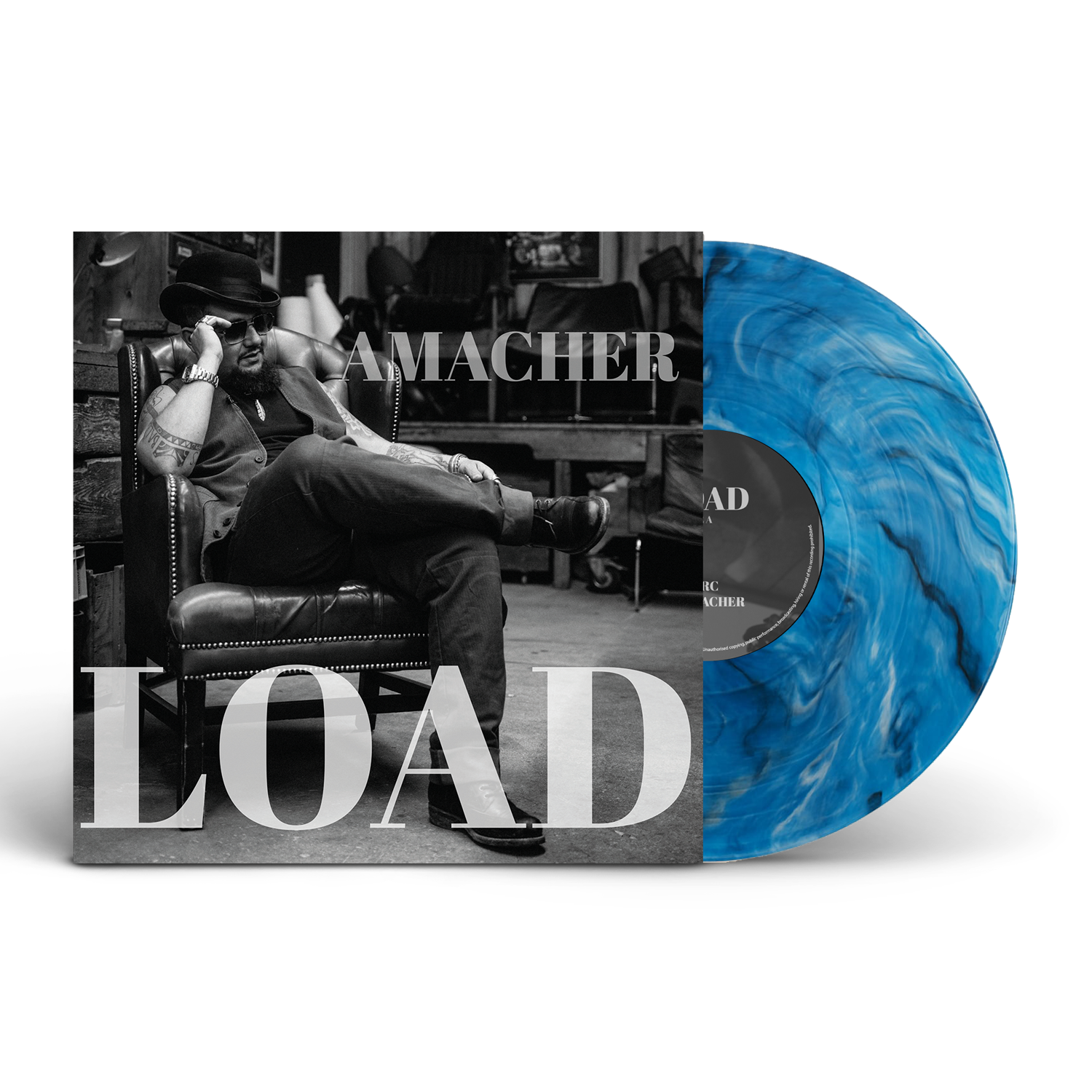 Marc Amacher - Load (transparent, blue, white, black marbled LP) (20.02.2026) (limited to 300)