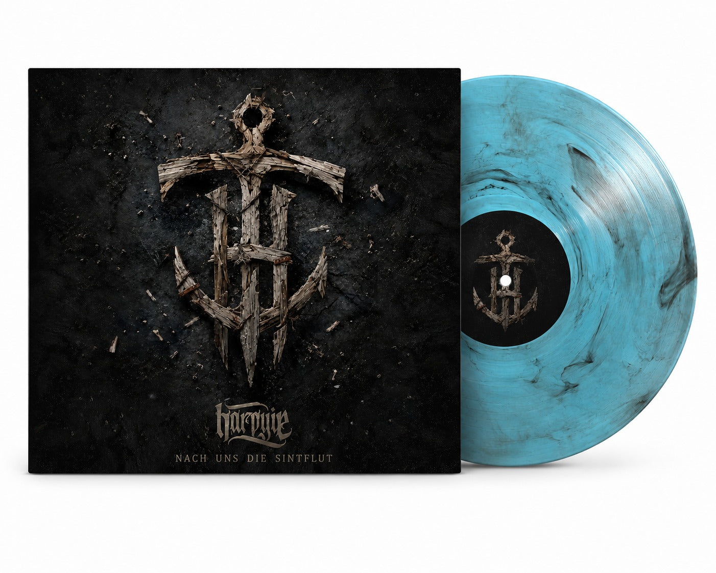 Harpyie - Nach Uns Die Sintflut (clear, blue black marbled) (11.12.2026) (limited to 150)