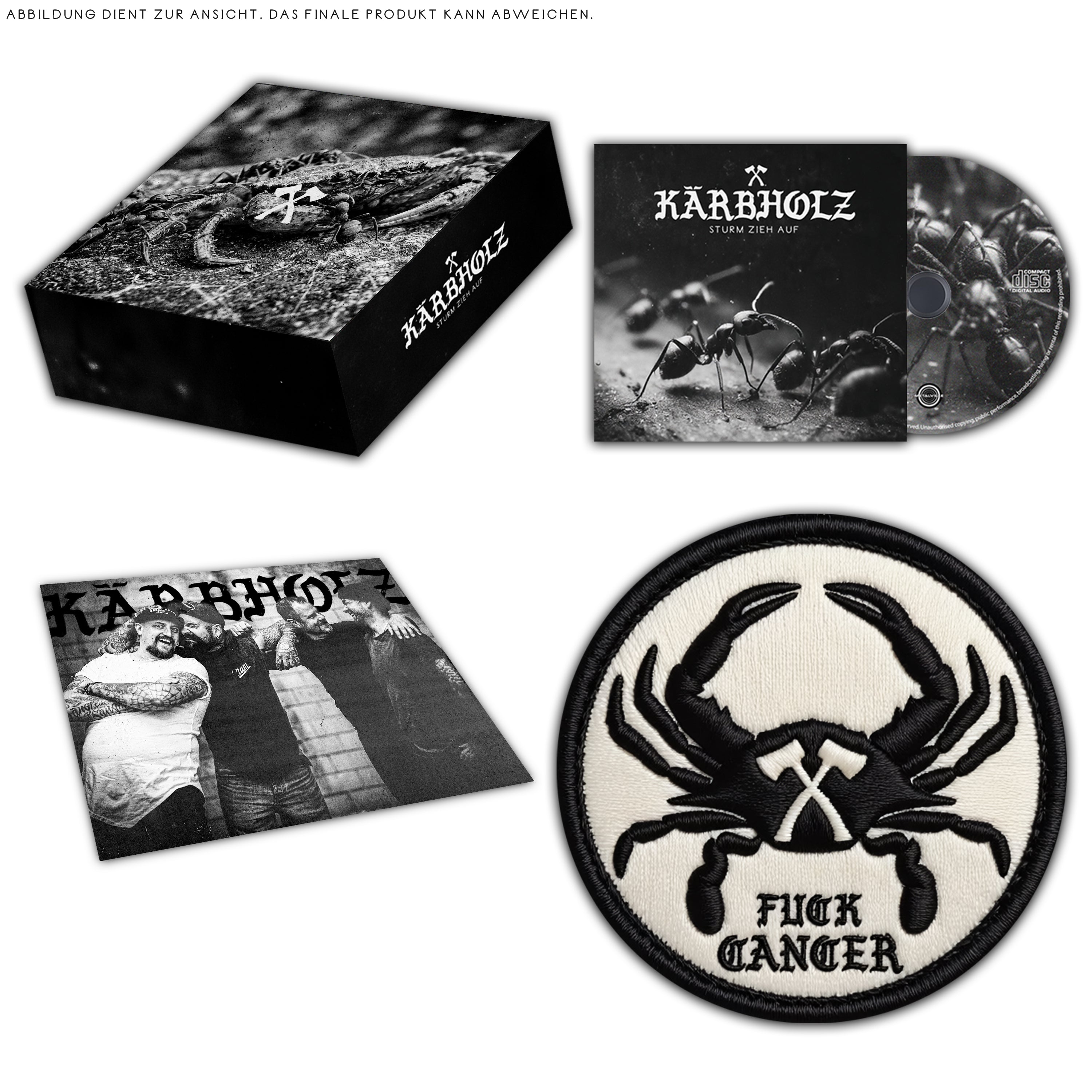 Kärbholz - Sturm Zieht Auf (Ltd. CD + Patch + Foto Charity Box [Fuck Cancer]) (18.09.26)