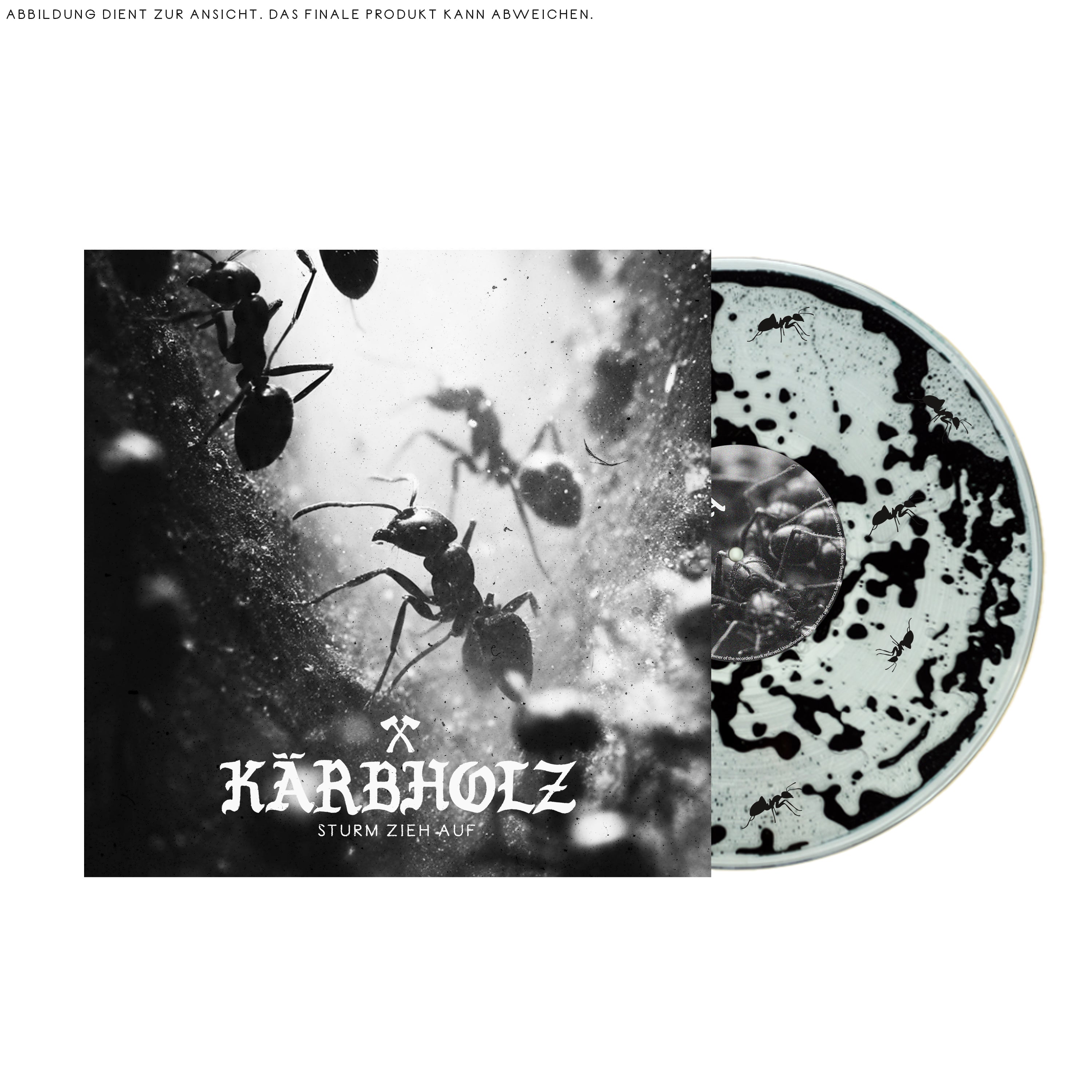 Kärbholz - Sturm Zieht Auf (Ltd. Black Liquid Vinyl With Ants) (18.09.26)