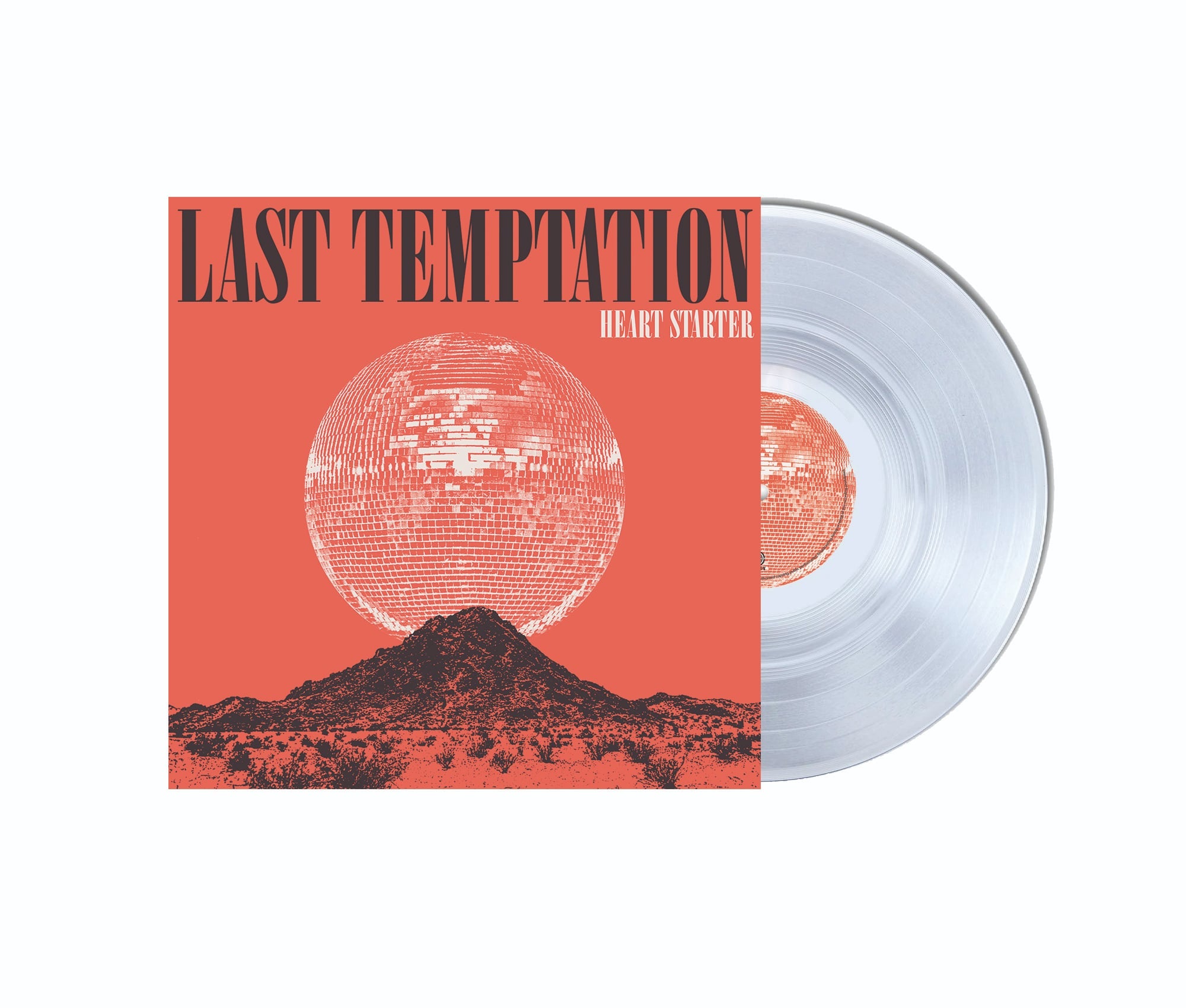 Last Temptation - Heart Starter  Vinyl crystal clear
