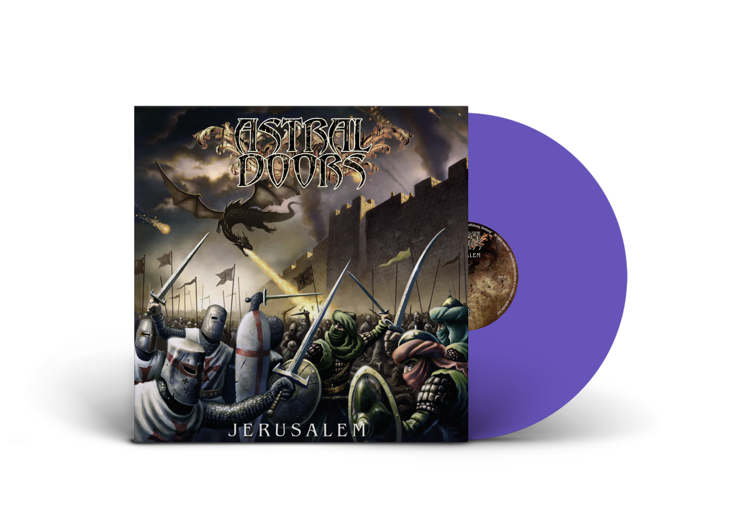 Astral Doors - Jerusalem (Ltd. Edition Purple Vinyl)