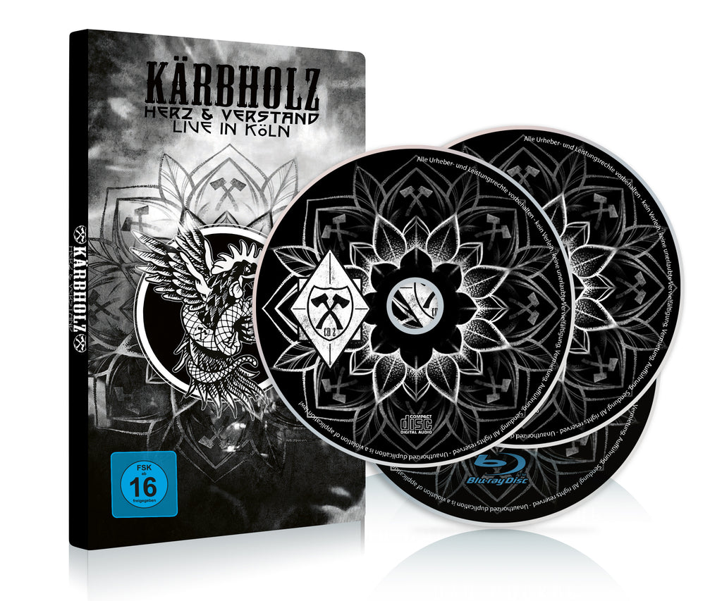 Kärbholz - Herz & Verstand - Live in Köln (Blu-ray+2CD
