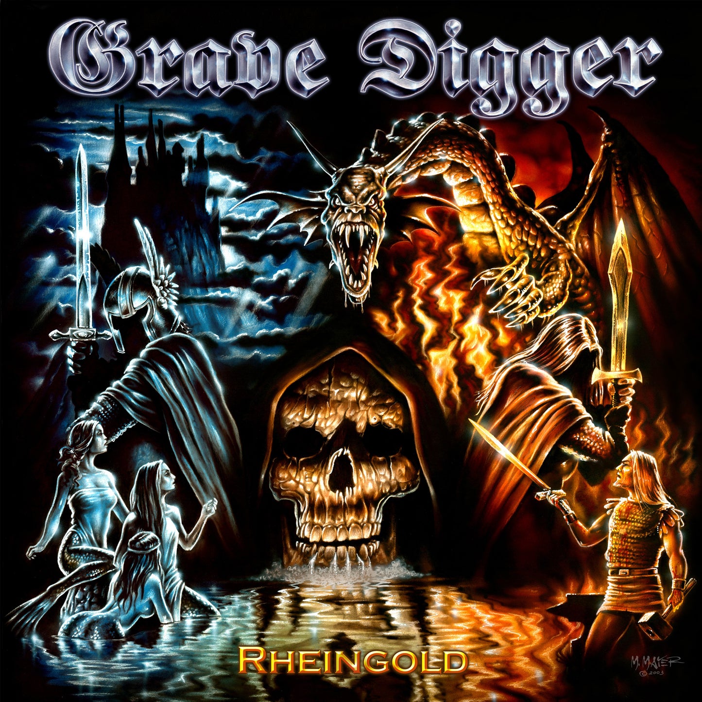 Grave Digger - Rheingold (Ltd. LP/Light Green Vinyl)