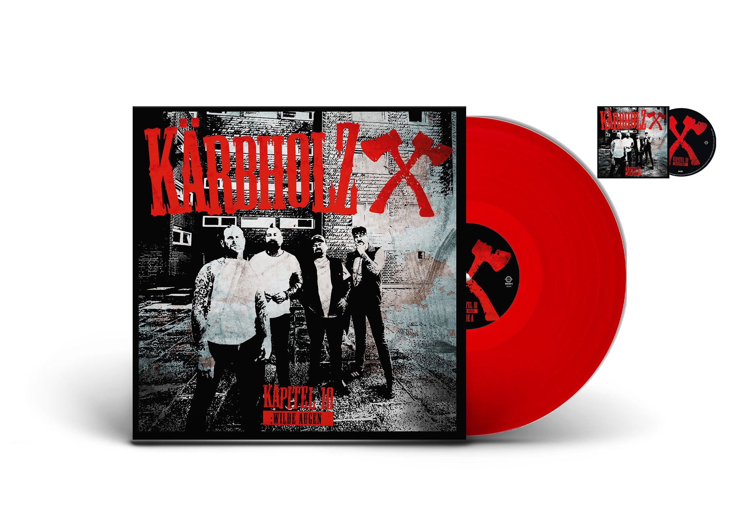 Kärbholz - Kapitel 10: Wilde Augen (LP/Transparent Red) + CD