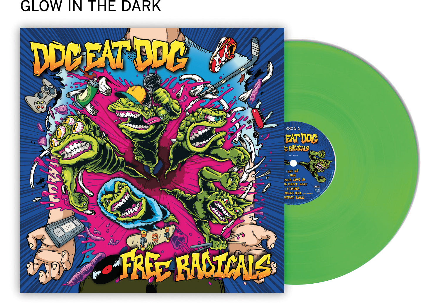 Dog Eat Dog - Free Radicals (Ltd. LP/Green/Glow in The Dark)