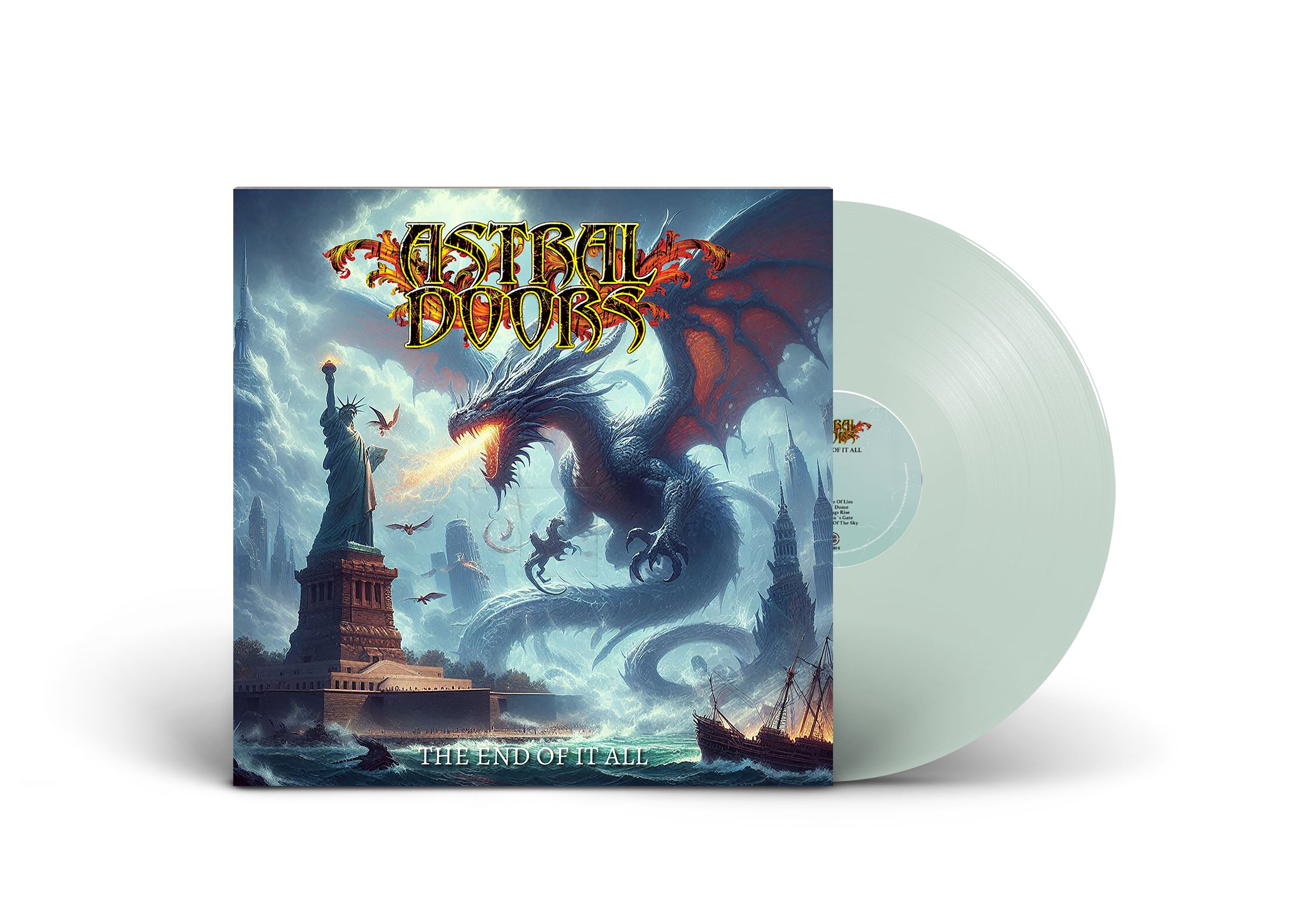 Astral Doors - The End Of It All - Vinyl Coke Bottle Transparent