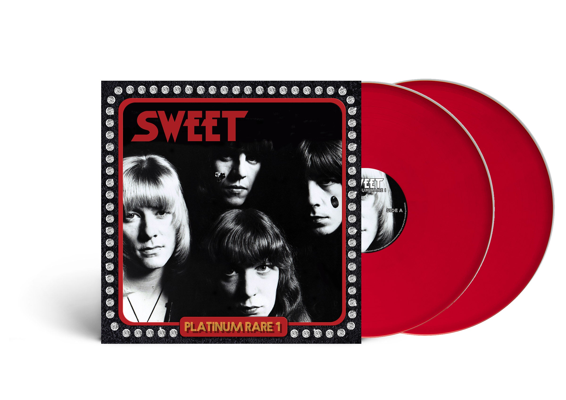 Sweet - Platinum Rare 1  2 red vinyl gatefold (23.05.2025)