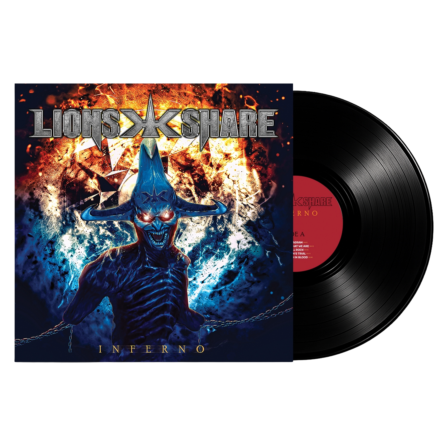 Lion's Share - Inferno (black LP) (27.03.2026) (limited to 250)