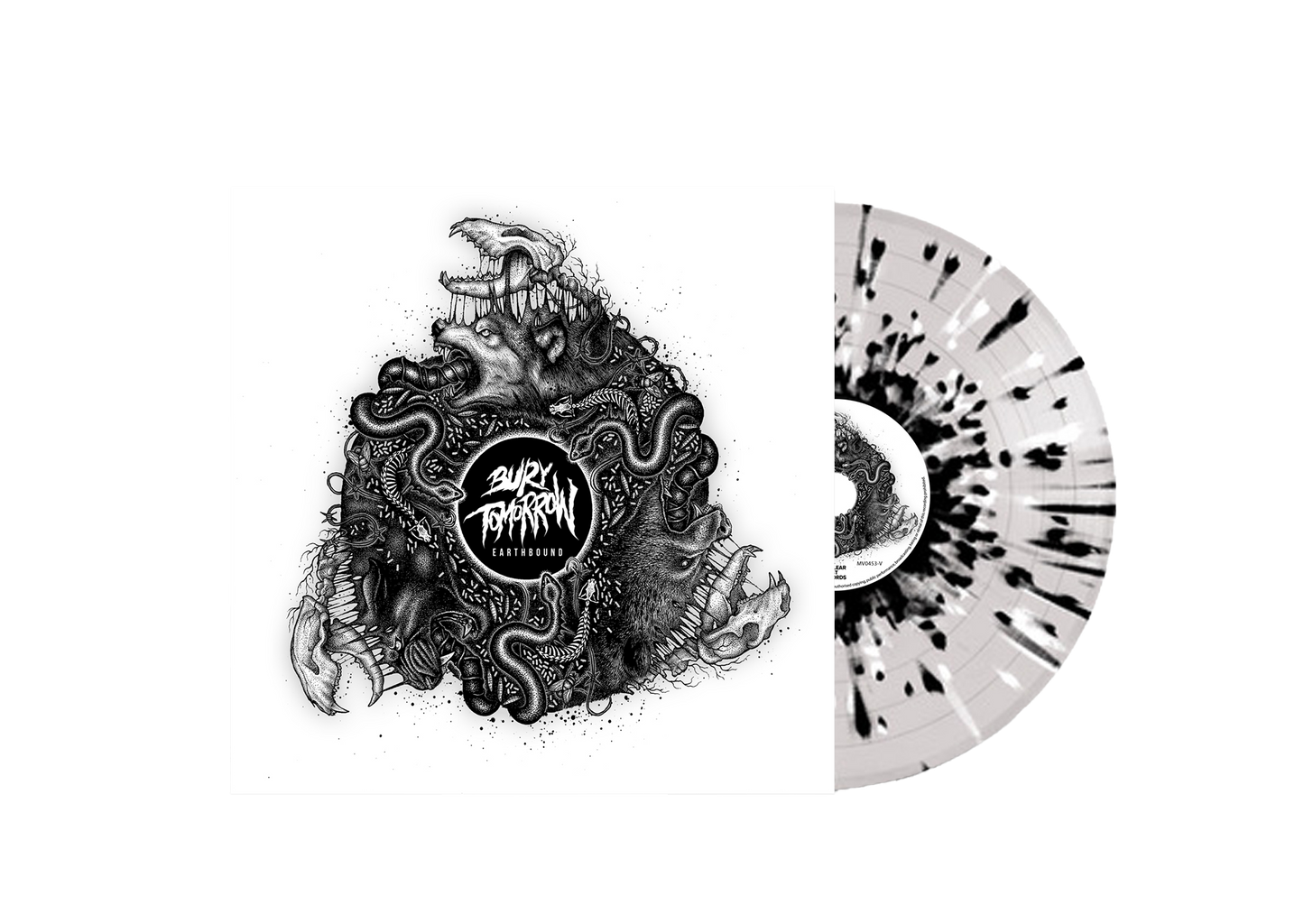 Bury Tomorrow - Earthbound (clear, black/white splatter LP)(05.12.2025)(limited to 500)