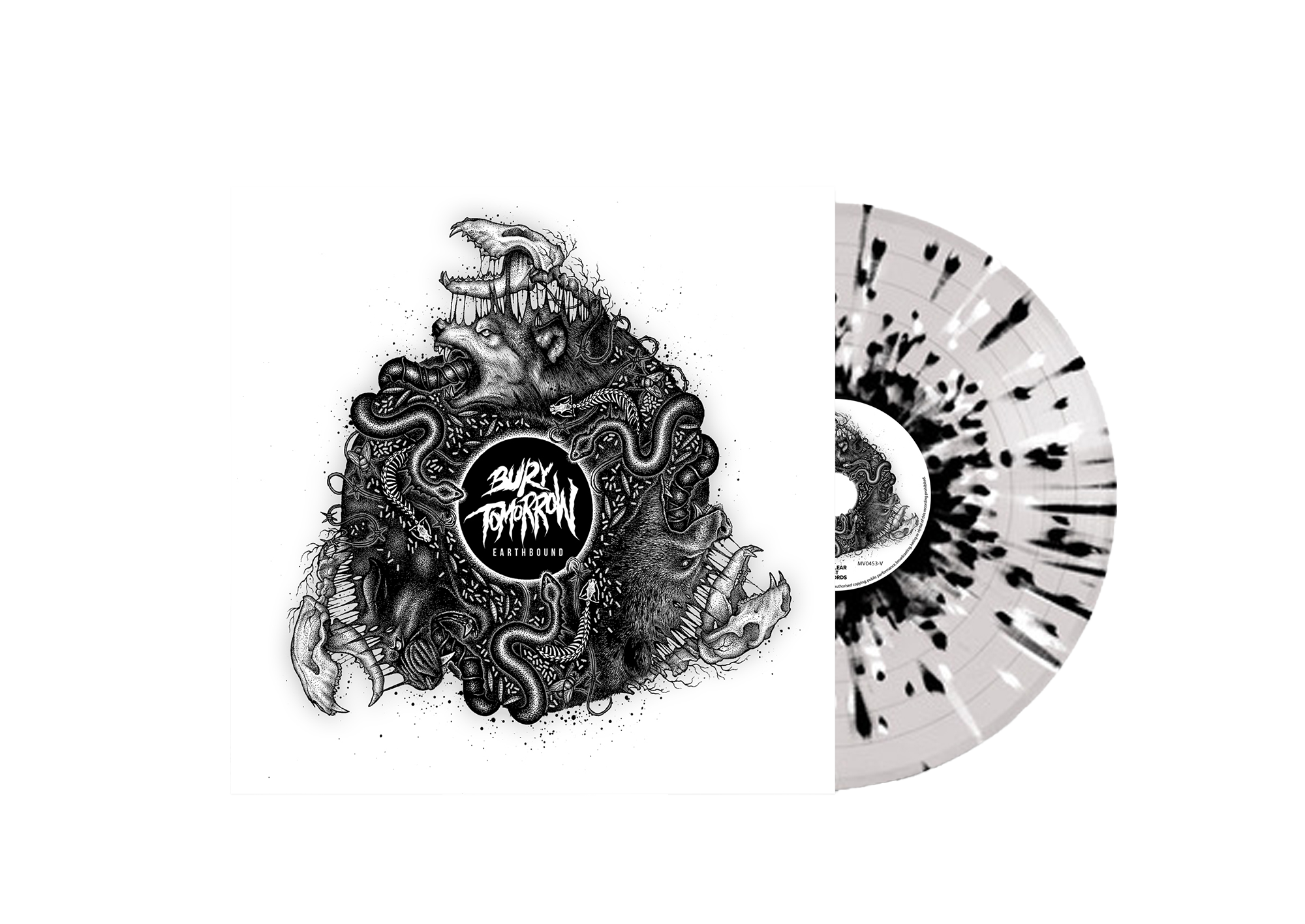 Bury Tomorrow - Earthbound (clear, black/white splatter LP)(05.12.2025)(limited to 500)