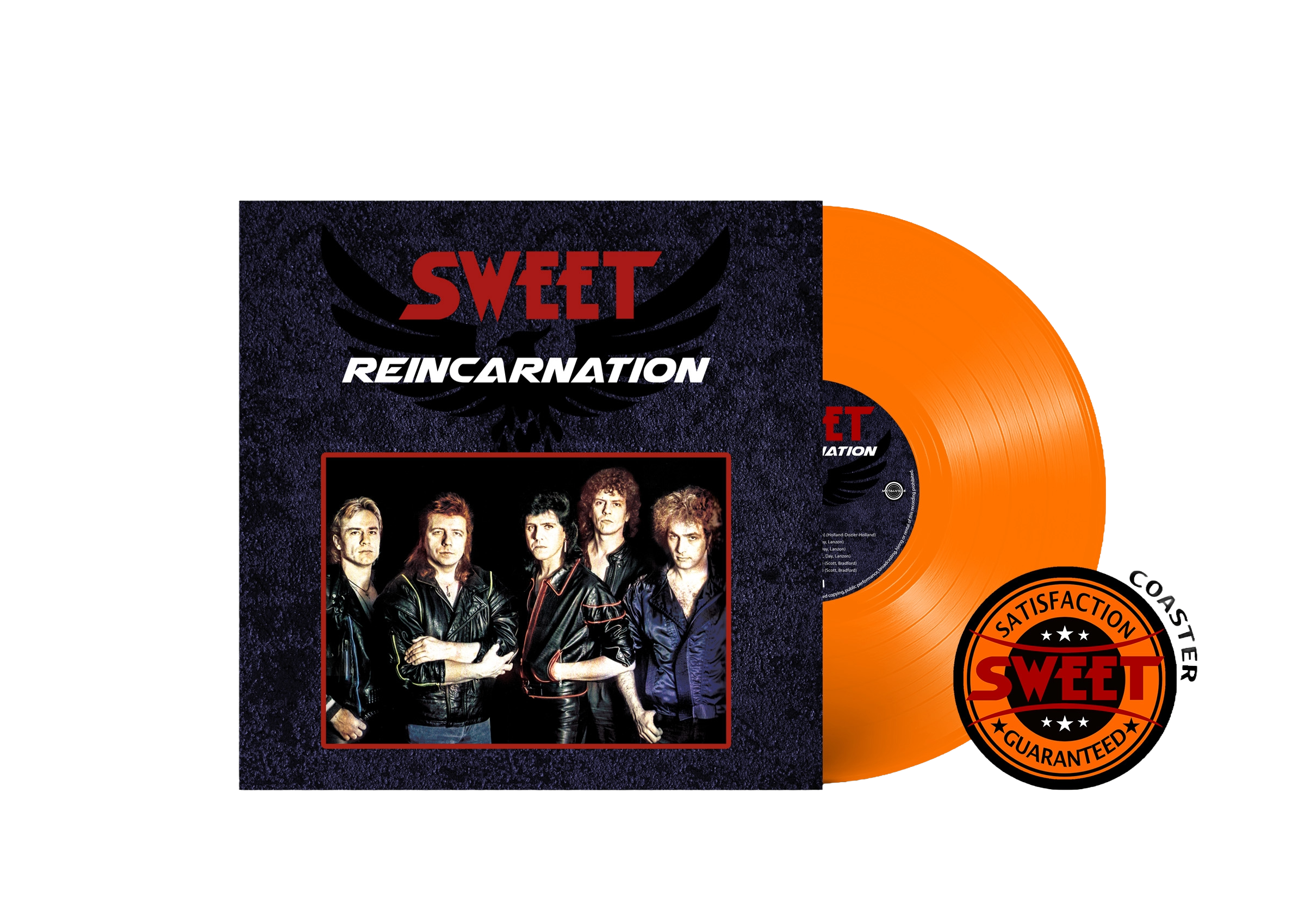 Sweet - Reincarnation (orange LP) (24.04.2026) (limited to 600)