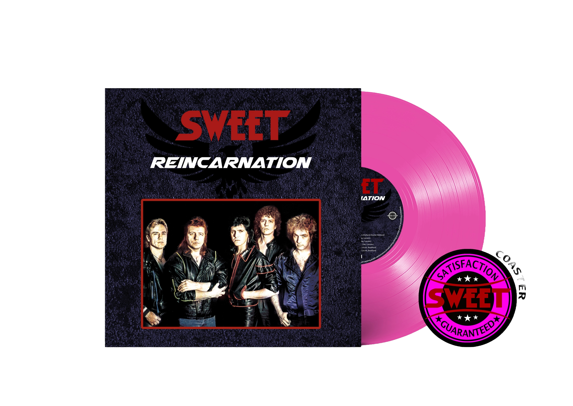 Sweet - Reincarnation (pink LP) (24.04.2026) (limited to 600)