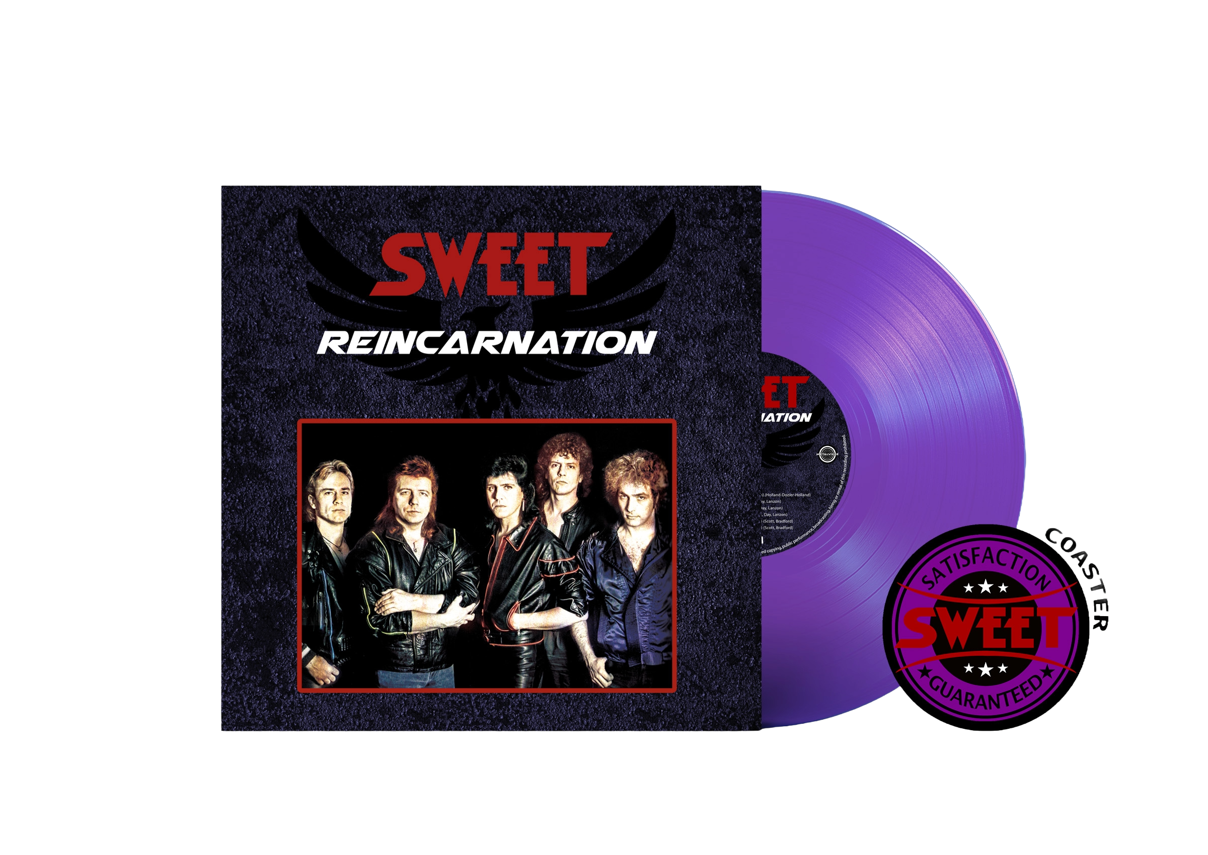 Sweet - Reincarnation (purple LP) (24.04.2026) (limited to 600)