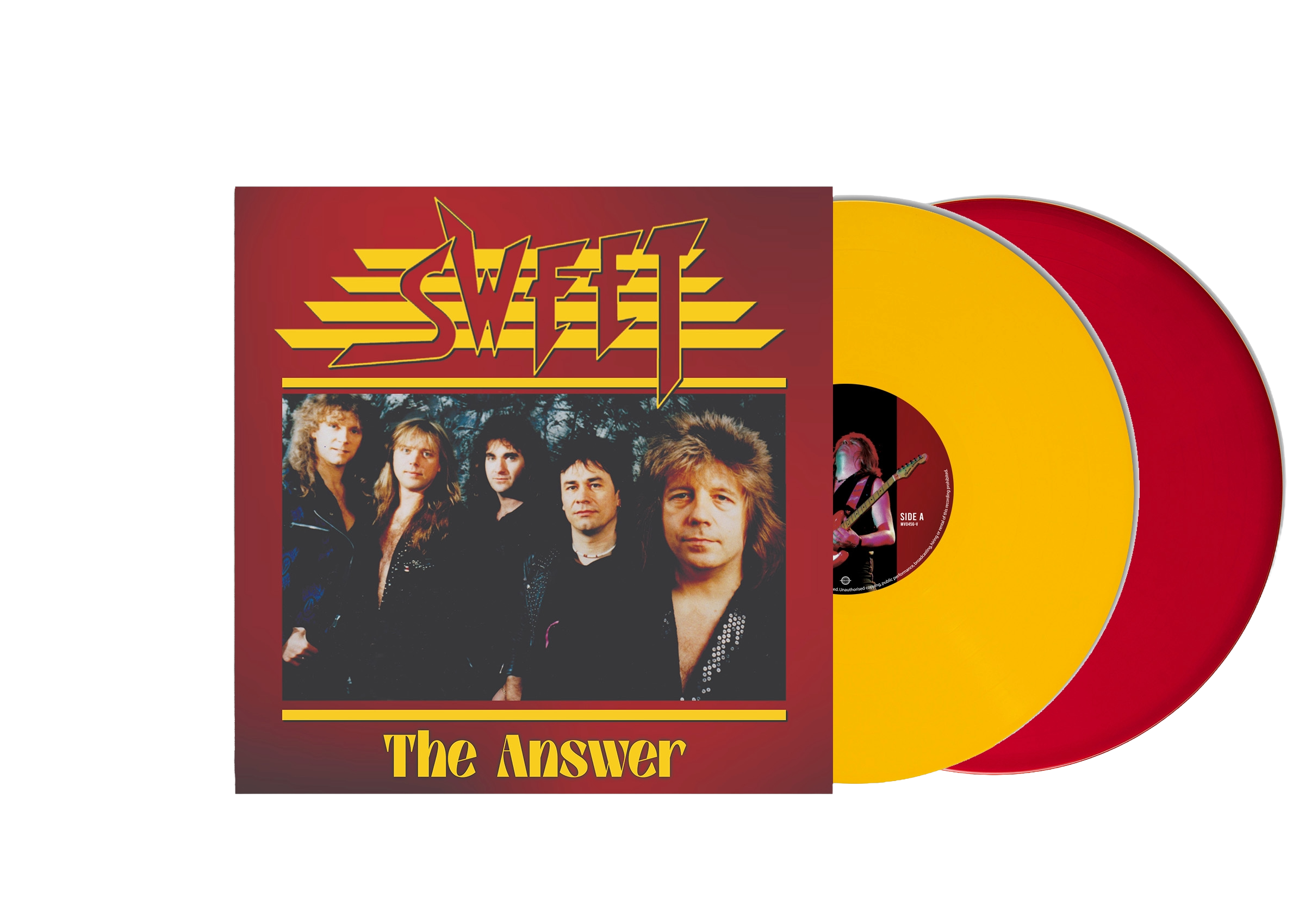 Sweet - The Answer (red and yellow LP) (10.07.2026) (limitded to 1000)