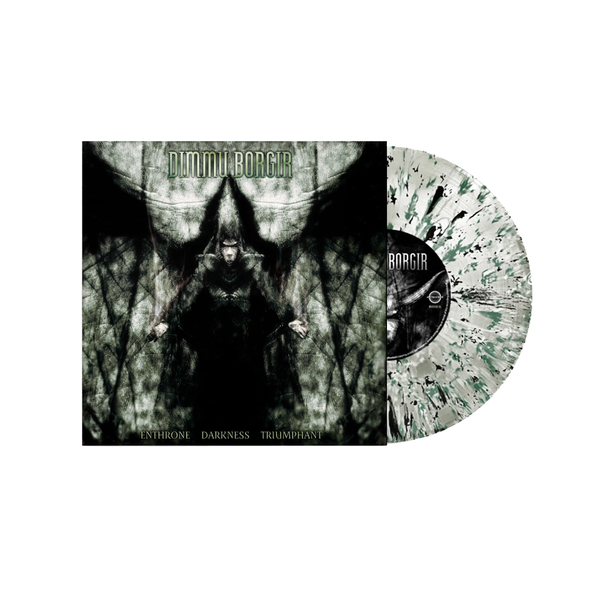 Dimmu Borgir - Enthrone Darkness Triumphant (clear LP with black, green and white crusher) (03.07.2026) (limited to 500)