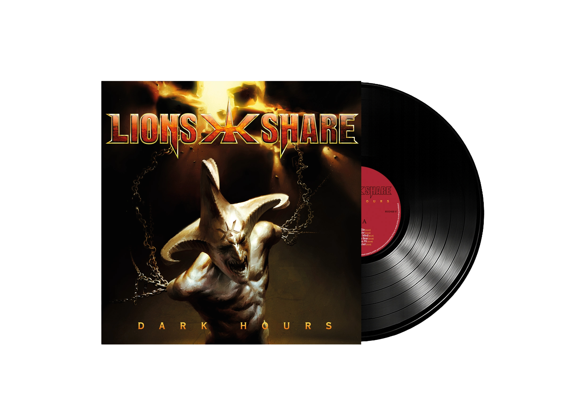 Lion's Share - Dark Hours (Black LP) (28.08.2026) (limited to 250)